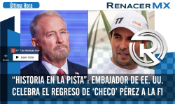 🏁 “Historia en la pista”: Embajador de EE. UU. celebra el regreso de ‘Checo’ Pérez a la F1