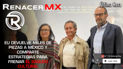 EU devuelve miles de piezas a México y comparte estrategias para frenar el saqueo cultural