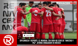 DIPLOMACIA Y DEPORTE: EL MUNDIAL SIN IRÁN NO SERÁ DE