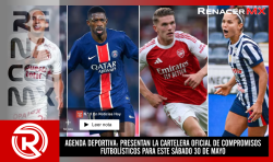 AGENDA DEPORTIVA: PRESENTAN LA CARTELERA OFICIAL DE COMPROMISOS FUTBOLÍSTICOS PARA ESTE SÁBADO 30 DE MAYO