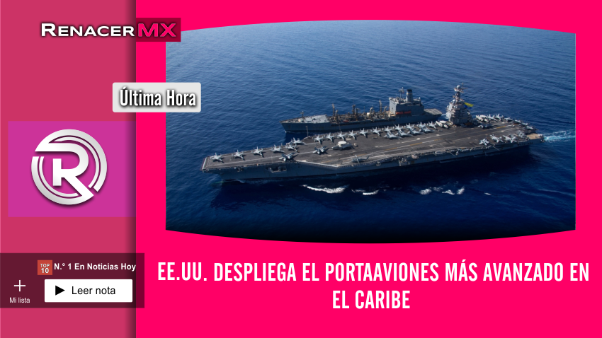 🚢 EE. UU. despliega el portaaviones más avanzado en el…