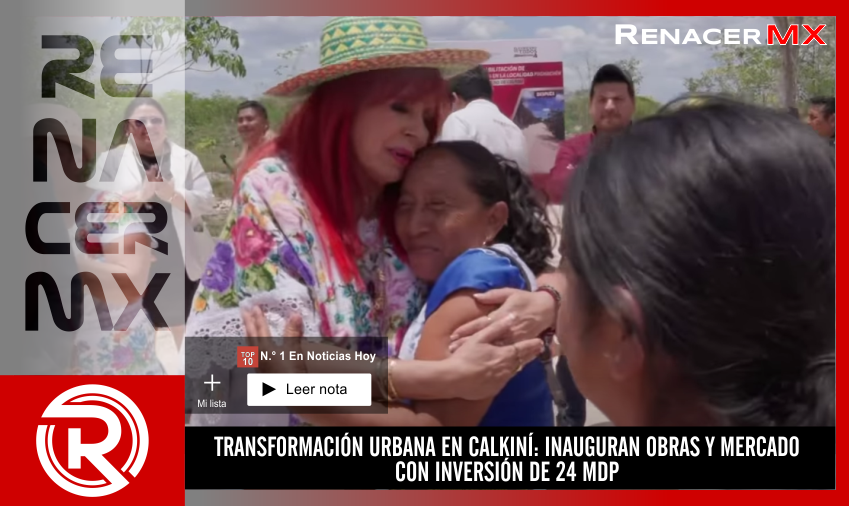 TRANSFORMACIÓN URBANA EN CALKINÍ: INAUGURAN OBRAS Y MERCADO CON INVERSIÓN DE 24&hellip;