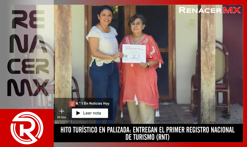 HITO TURÍSTICO EN PALIZADA: ENTREGAN EL PRIMER REGISTRO NACIONAL DE TURISMO (RNT)