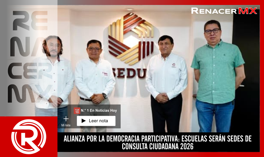ALIANZA POR LA DEMOCRACIA PARTICIPATIVA: ESCUELAS SERÁN SEDES DE CONSULTA CIUDADANA&hellip;