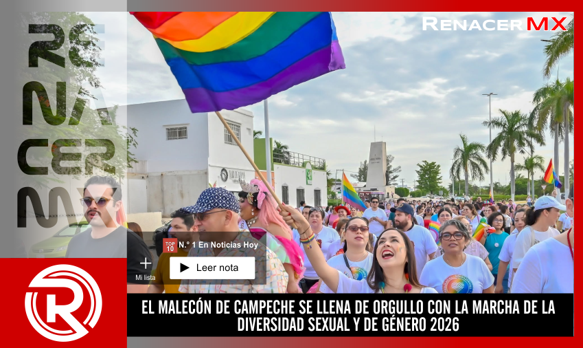 EL MALECÓN DE CAMPECHE SE LLENA DE ORGULLO CON LA MARCHA DE LA DIVERSIDAD SEXUAL…