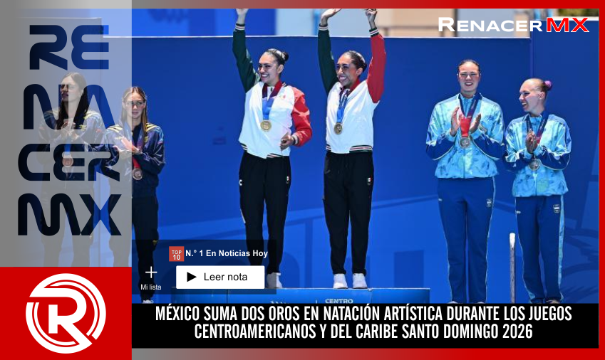 MÉXICO SUMA DOS OROS EN NATACIÓN ARTÍSTICA DURANTE LOS JUEGOS CENTROAMERICANOS&hellip;
