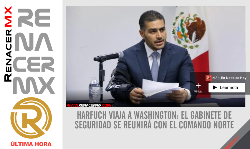 HARFUCH VIAJA A WASHINGTON: EL GABINETE DE SEGURIDAD SE REUNIRÁ CON EL COMANDO NORTE