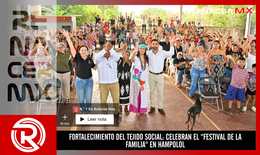 FORTALECIMIENTO DEL TEJIDO SOCIAL: CELEBRAN EL
