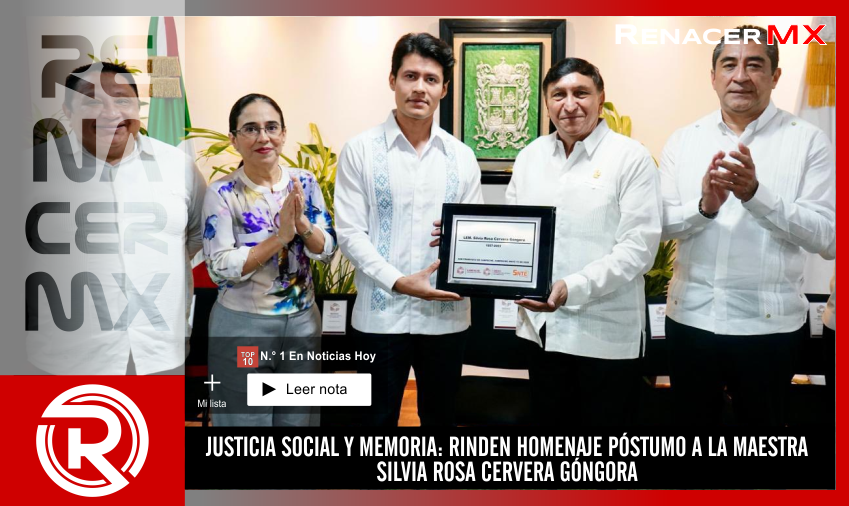 JUSTICIA SOCIAL Y MEMORIA: RINDEN HOMENAJE PÓSTUMO A LA MAESTRA SILVIA ROSA CERVERA&hellip;