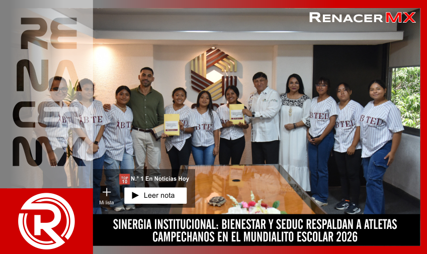 SINERGIA INSTITUCIONAL: BIENESTAR Y SEDUC RESPALDAN A ATLETAS CAMPECHANOS EN EL MUNDIALITO…