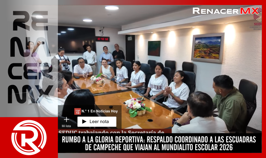 RUMBO A LA GLORIA DEPORTIVA: RESPALDO COORDINADO A LAS ESCUADRAS DE CAMPECHE QUE…