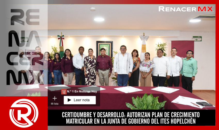 CERTIDUMBRE Y DESARROLLO: AUTORIZAN PLAN DE CRECIMIENTO MATRICULAR EN LA JUNTA DE…