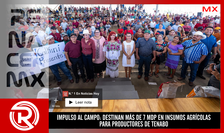 IMPULSO AL CAMPO: DESTINAN MÁS DE 7 MDP EN INSUMOS AGRÍCOLAS PARA PRODUCTORES DE…