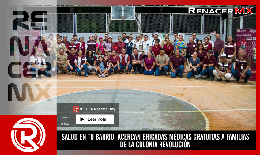 SALUD EN TU BARRIO: ACERCAN BRIGADAS MÉDICAS GRATUITAS A FAMILIAS DE LA COLONIA…